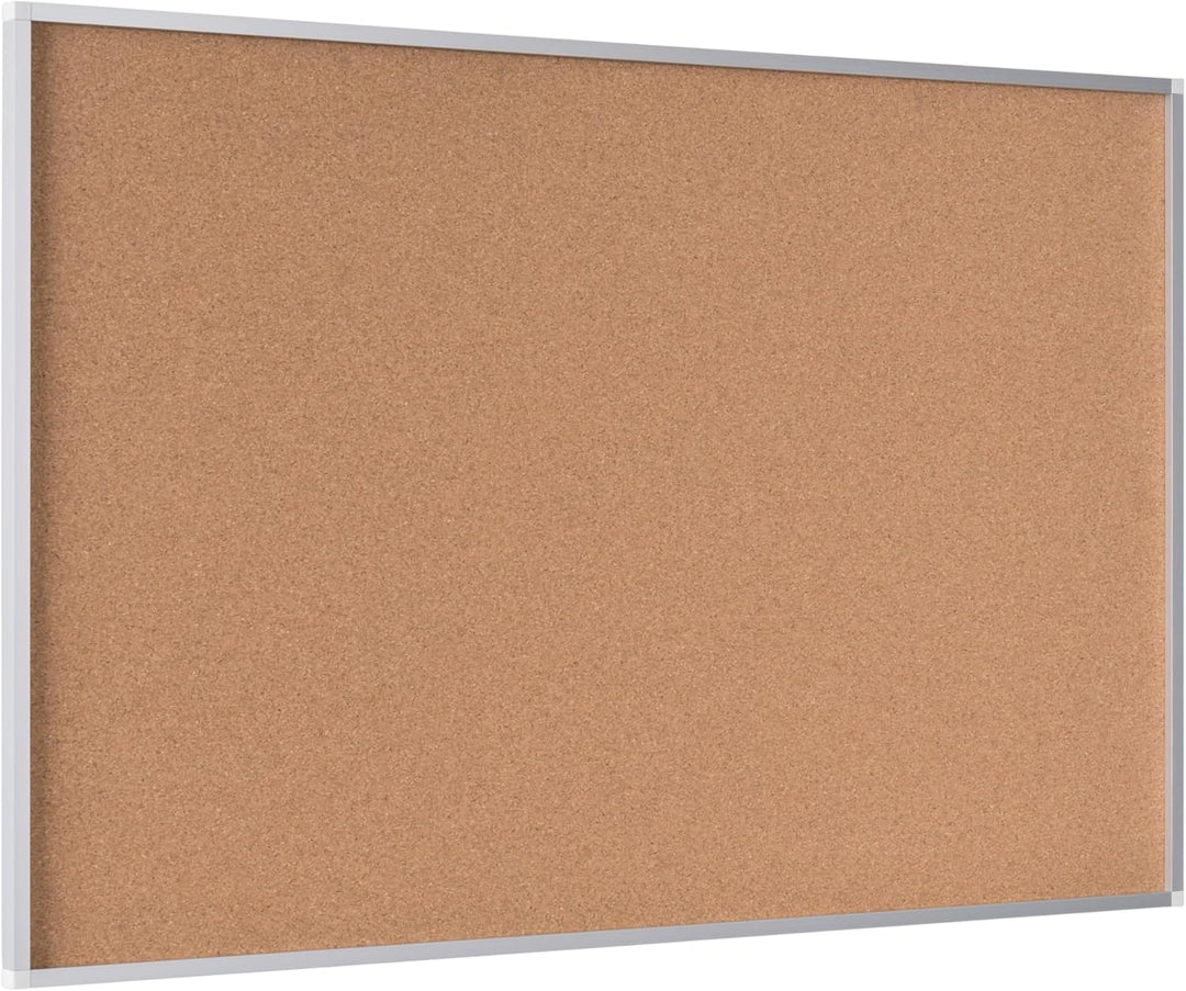 Bi-Office Korktafel New Generation, Mit Aluminiumrahmen, Hochwertige Naturkorkoberfläche, Pinnwand,