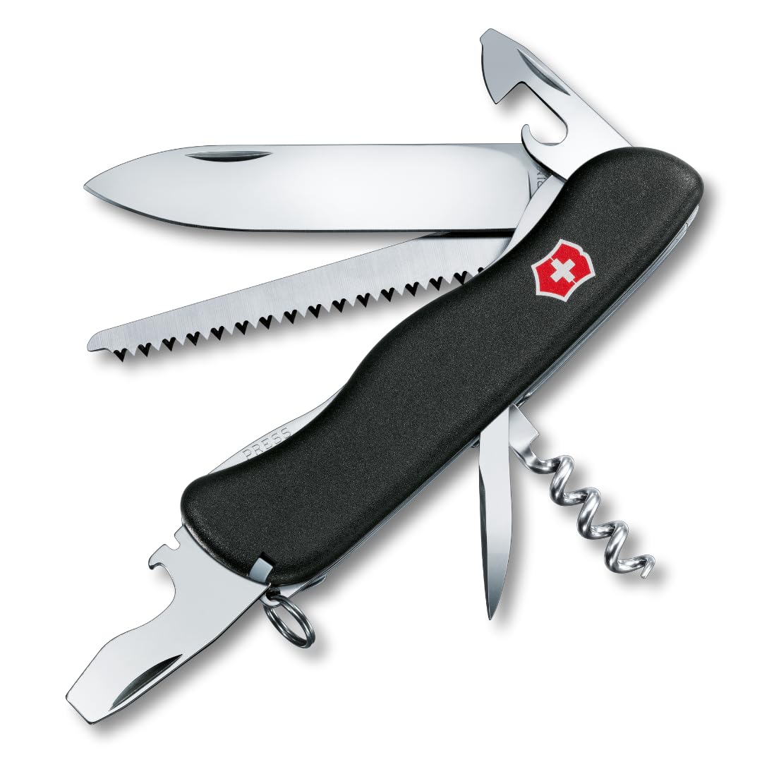 Victorinox Taschenmesser Forester Schwarz One Size Single, Schwarz One Size Single