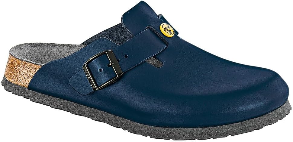 BIRKENSTOCK ESD-Clog Boston, Grösse 39, blau, normal 061380-39 (575120 575128 575130 575138 575140 5