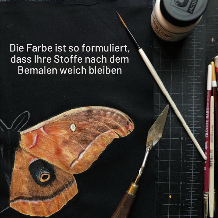 Jacquard Products Stoffmalfarbe, 64 ml, primäre und sekundäre Farben, Acryl, Mehrfarbig