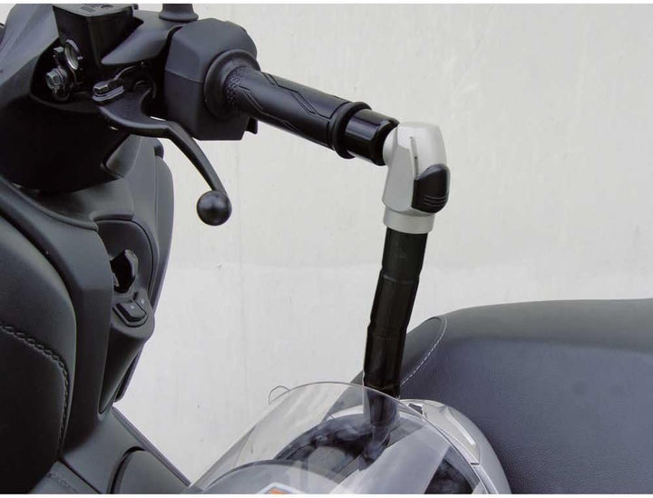 Artago 1669STY Motorrad Lenker Schloss Diebstahlsicherung Practic Style + Halterung für Kymco People