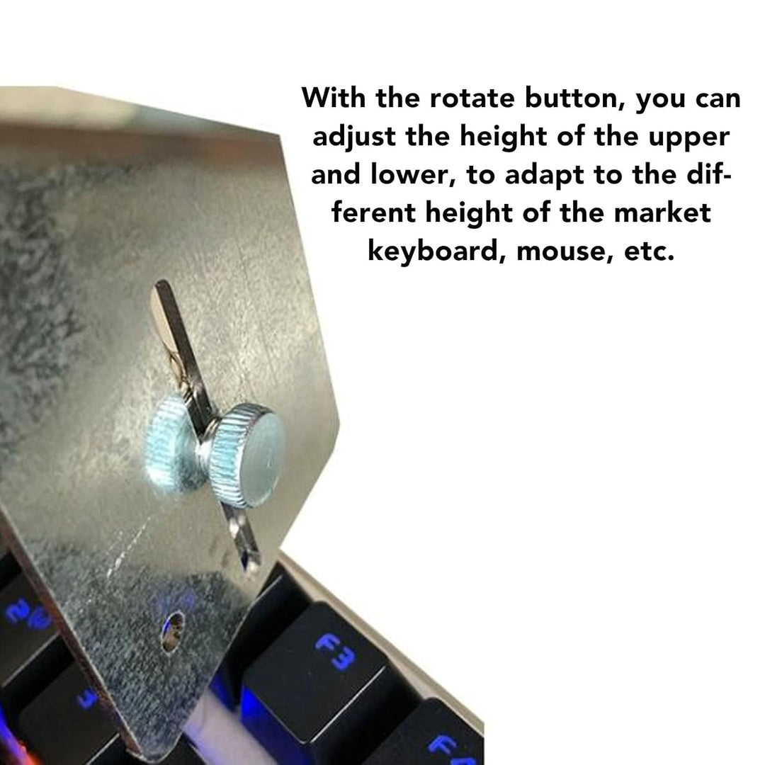 Tangxi Auto-Tastatur-Clicker, Höhenverstellbarer Physischer Maus-Clicker, Jiggler mit Gummierter Sch
