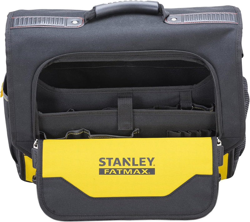 Stanley FMST1-80149 FatMax Laptop- und Werkzeugtasche, robust, wasserabweisend, abnehmbare Schulterg