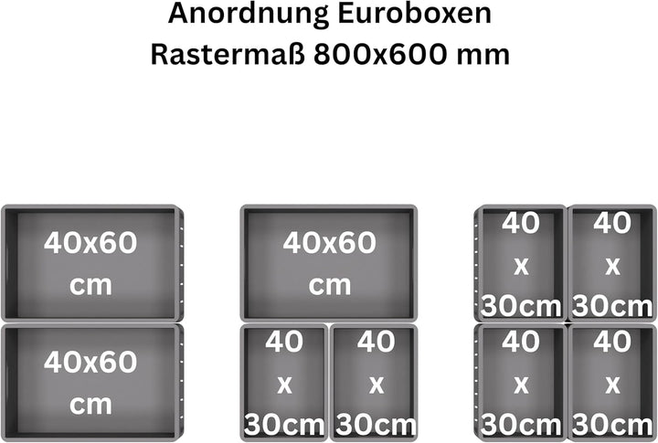 VOBI Heckauszug Kastenwagen Doppelauszug, mit Ablagefläche, 1050x814 mm, 100 kg Belastbarkeit