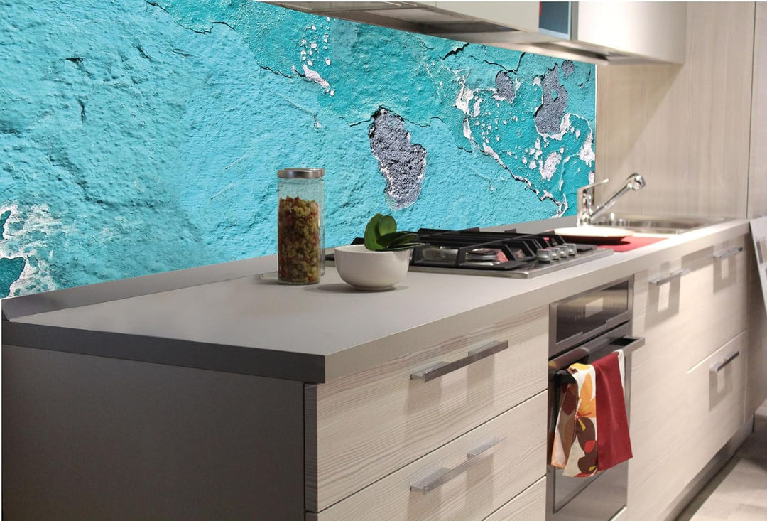 Dimex Küchenrückwand Folie Selbstklebend ABBLÄTTERNDE Farbe 180 x 60 cm | Klebefolie - Dekofolie - S
