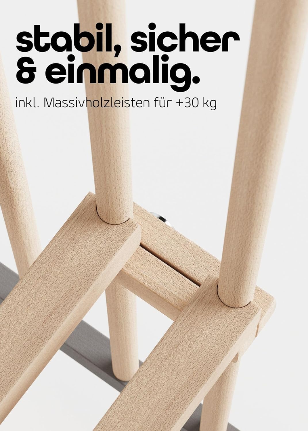 Sämann Laufstall faltbar Baby 100x100 cm mit Cloud Air Matratze | stufenlos höhenverstellbar | Laufg