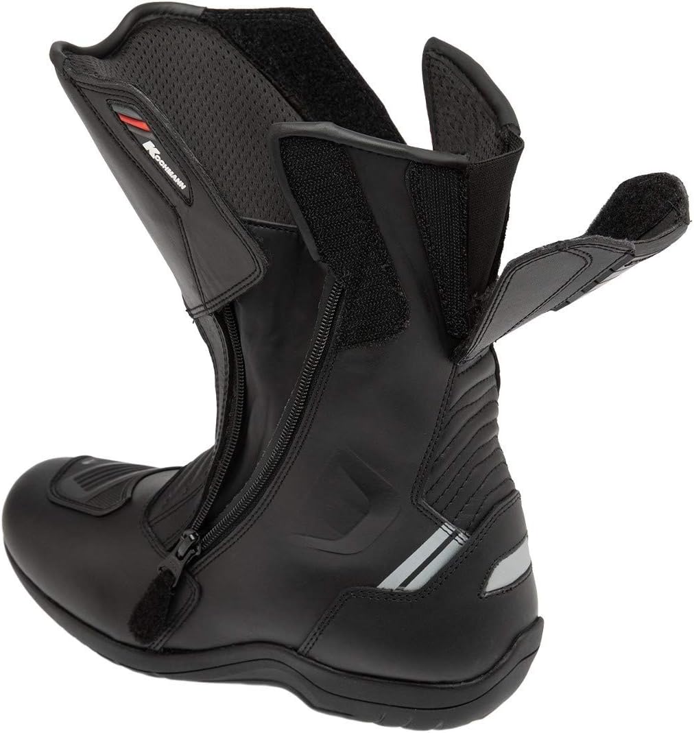 Kochmann Modena Motorradstiefel, schwarz, 48 48 EU Schwarz, 48 EU Schwarz