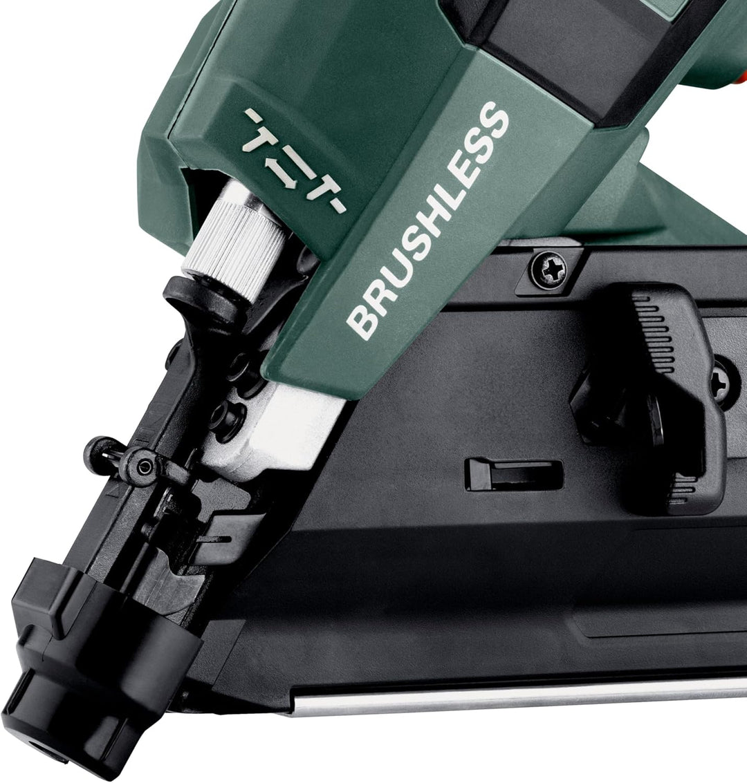 metabo Akku-Nagler NFR 18 LTX 90 BL - 18V, Streifennägel bis 90 mm, 2 Nägel/Sekunde - Bürstenlos, ho
