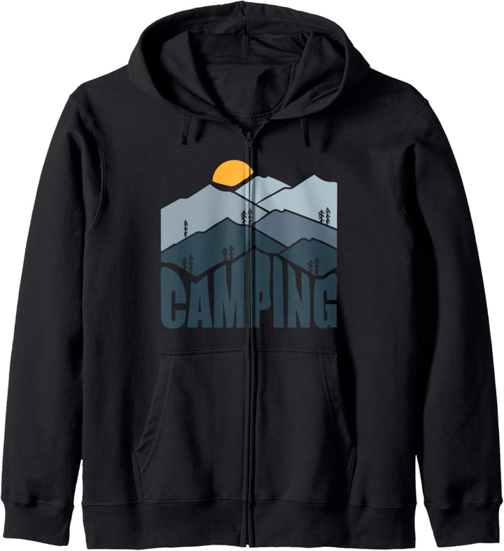 Camping Natur Abenteuer Wildnis Berge Kapuzenjacke