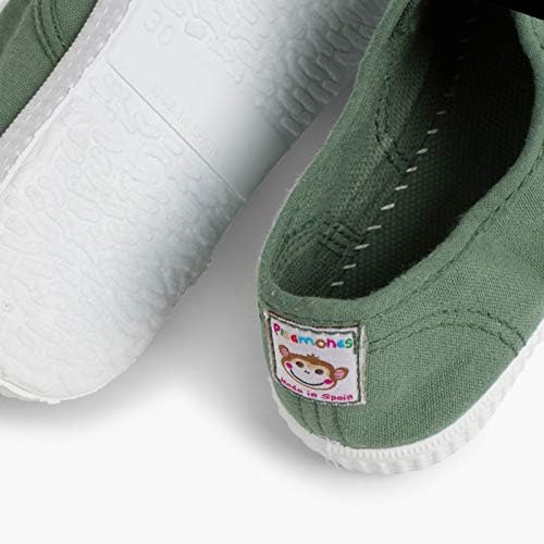 Pisamonas Leinwand-Sneakers Ohne Schnürsenkel Mit Gummispitze Farn 21 EU, Farn 21 EU