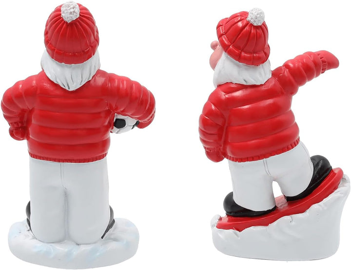 FC Bayern München | Weihnachtsfiguren 2er Set | Rot Einheitsgrösse, Einheitsgrösse