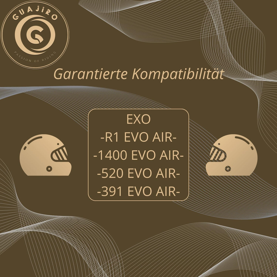 Guajiro - Visier kompatibel mit Scorpion EXO | R1 Evo Air | R1 Carbon Air | 1400 Evo Air | 1400 Carb