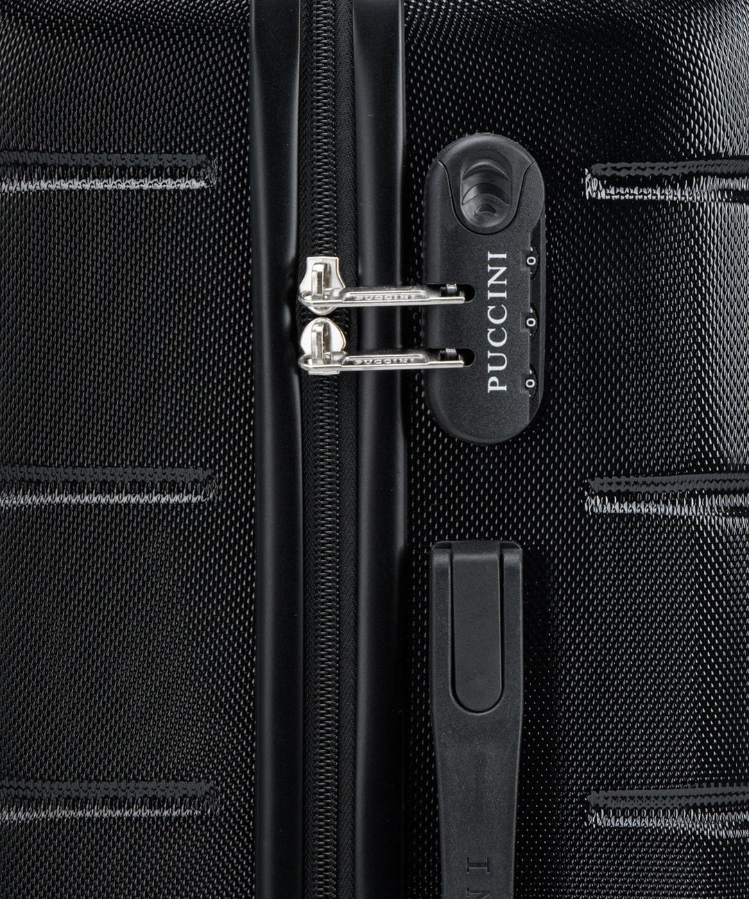 PUCCINI Koffer Alicante Hartschalenkoffer Handgepäck Trolley Leicht Reisekoffer mit 4 Rollen M-L-XL