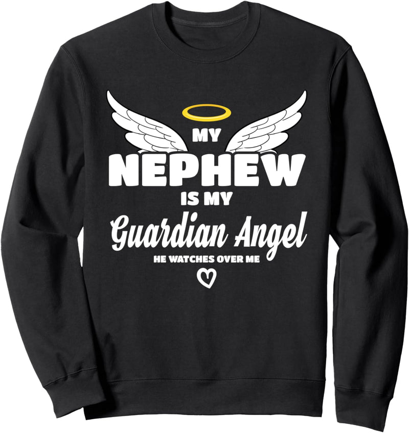 My Nephew Is My Guardian Angel He Watches Over Me In Memory Sweatshirt