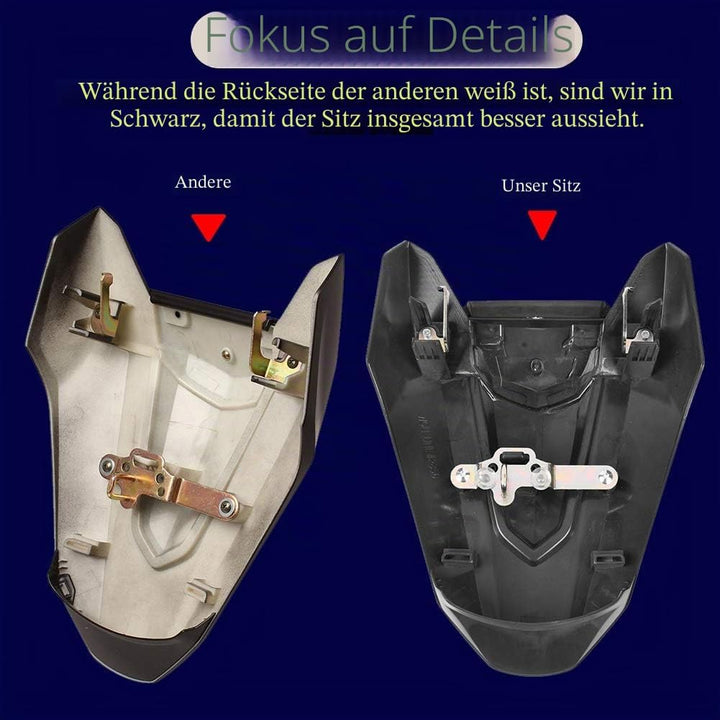 Motorrad Soziusabdeckung Sitzkappe Verkleidung Heckabdeckung Rücksitzbezug Kompatibel mit CB650R CBR