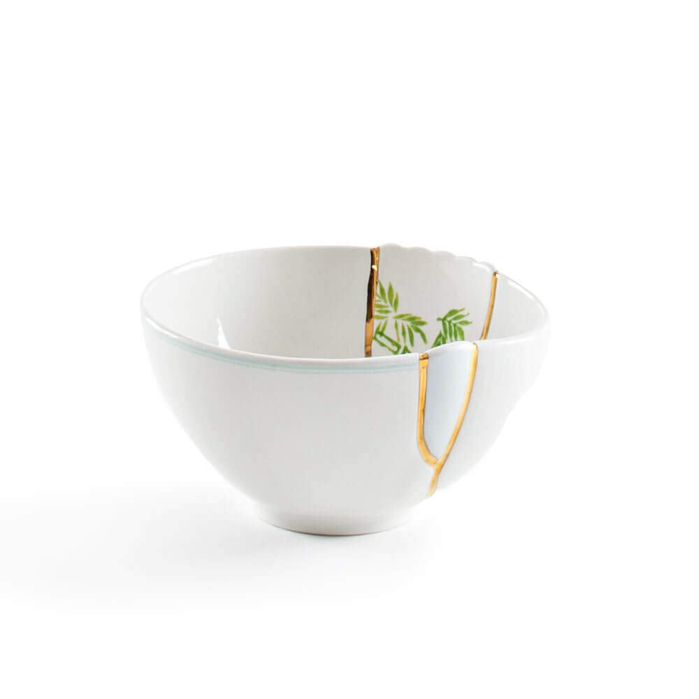 Seletti Kintsugi-N'3" Fruit Bowl In Porcelain Ø cm.11,5 H.6