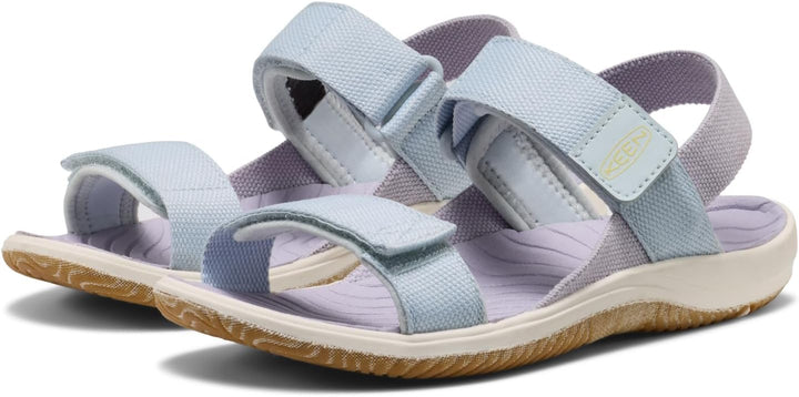 KEEN Unisex Kinder Elle BackstrapSlingback Sandalen 24 EU Ballad Blue Thistle, 24 EU Ballade Blau Di
