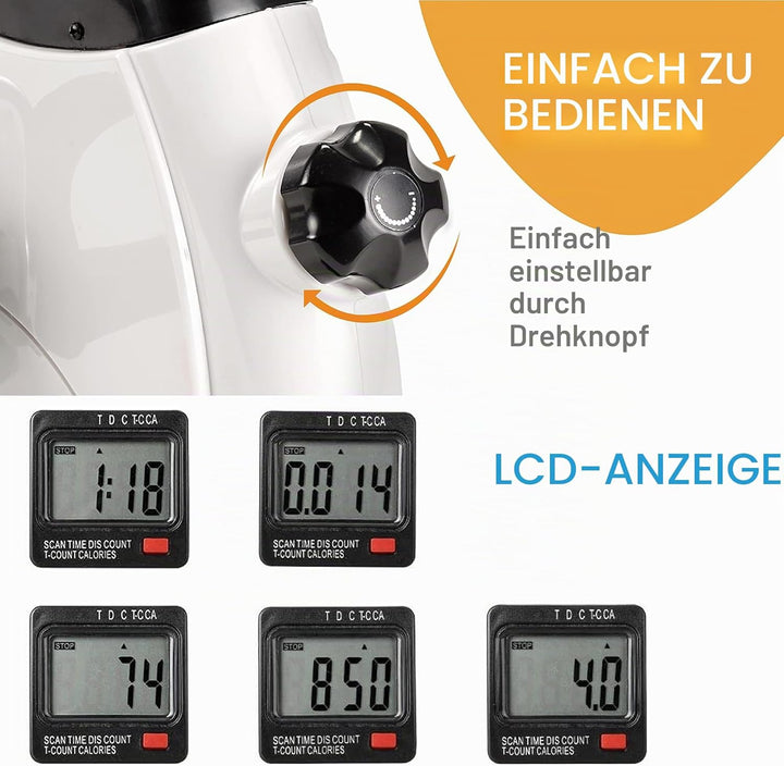 Statische Fitness-Pedale, Mini-Heimtrainer, statisches Elektro-Pedal, Trainingsgerät zu Hause, Pedal