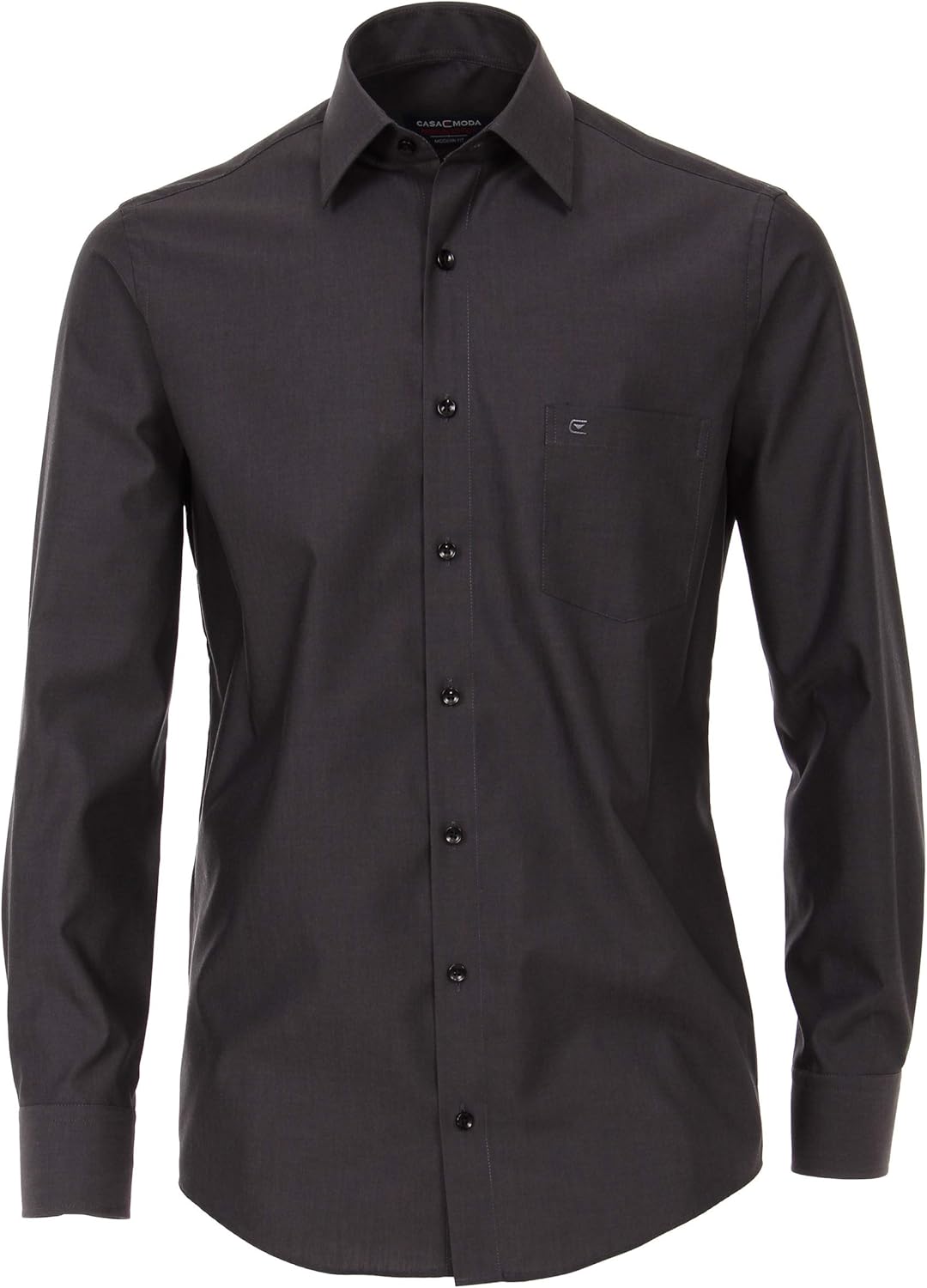 CASAMODA Herren Popeline Hemd uninah 006550 Modern Fit 39 Hellblau, 39 Hellblau