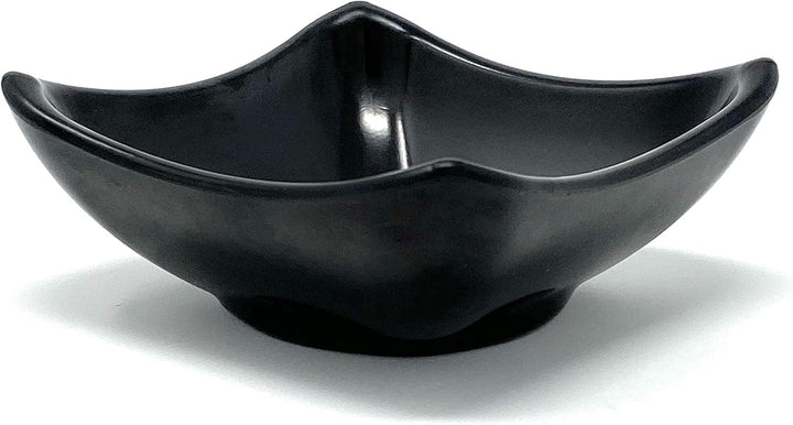 4x Dipschalen Melamin Set Schwarz 755 Snackschale Servierschale Klein Mini Saucenschälchen Soja Schw