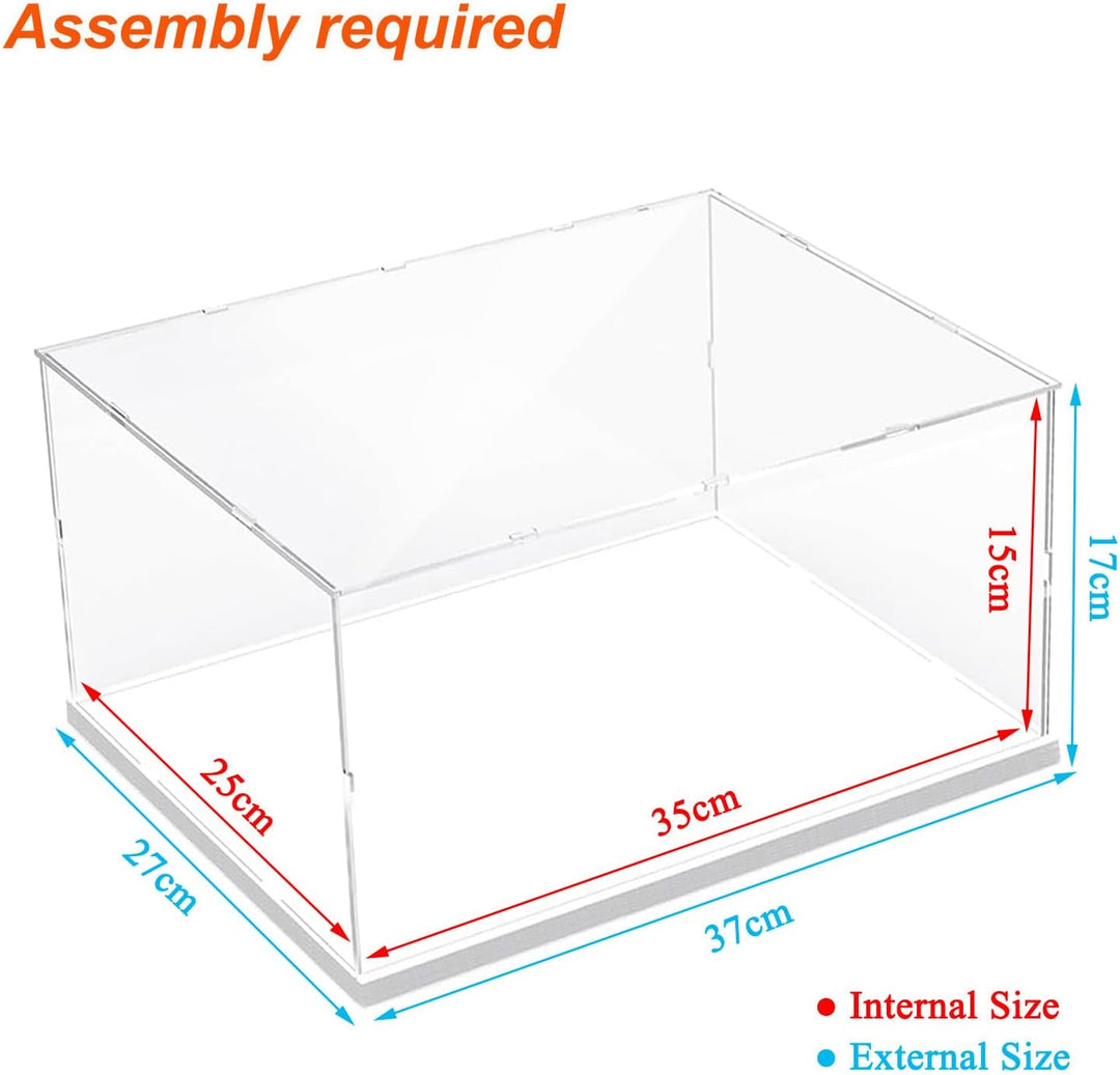 Acryl Vitrine Klar für Lego Actionfiguren Funko Pop Modell Skulptur Transparenter Plexiglas Display