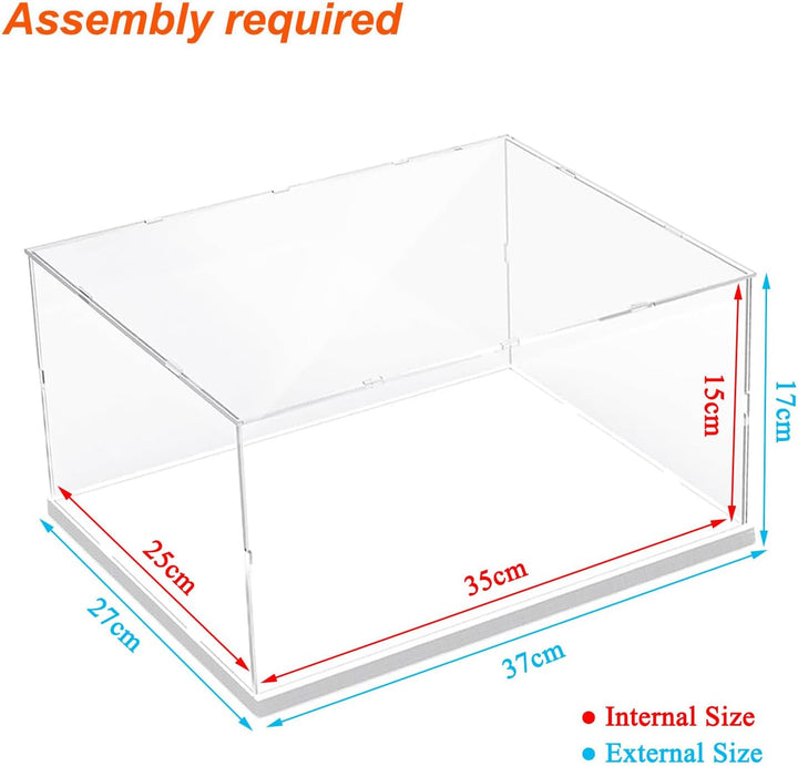 Acryl Vitrine Klar für Lego Actionfiguren Funko Pop Modell Skulptur Transparenter Plexiglas Display