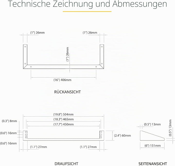StarTech.com 1HE Wandmontage Halterung für Patch Panel - 19 Zoll - Stahl - Vertikale Montagehalterun