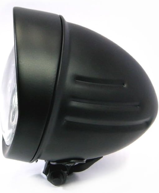 Alchemy Parts Klein 5" Schwarz H4 55W Motorrad Scheinwerfer