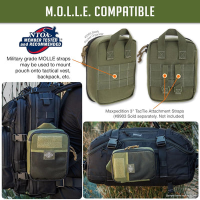 Maxpedition Beefy Pocket Organizer Tasche Einheitsgrösse Grün, Einheitsgrösse Grün