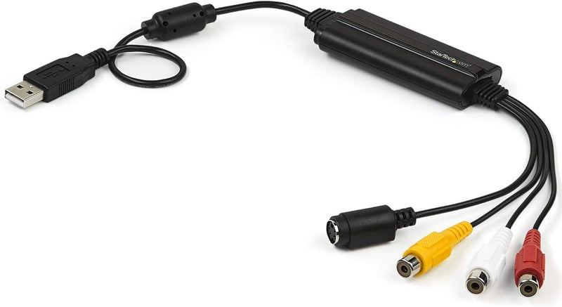 StarTech.com USB Video Grabber (USB 2.0 Video Adapter mit TWAIN Support, Analog auf Digital Konverte