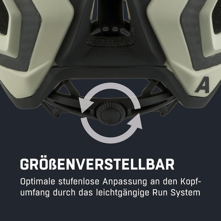 ALPINA ROOTAGE - Extrem Robuster, Carbonfaser-Verstärkter Enduro & Trail Fahrradhelm Mit Kühlenden P