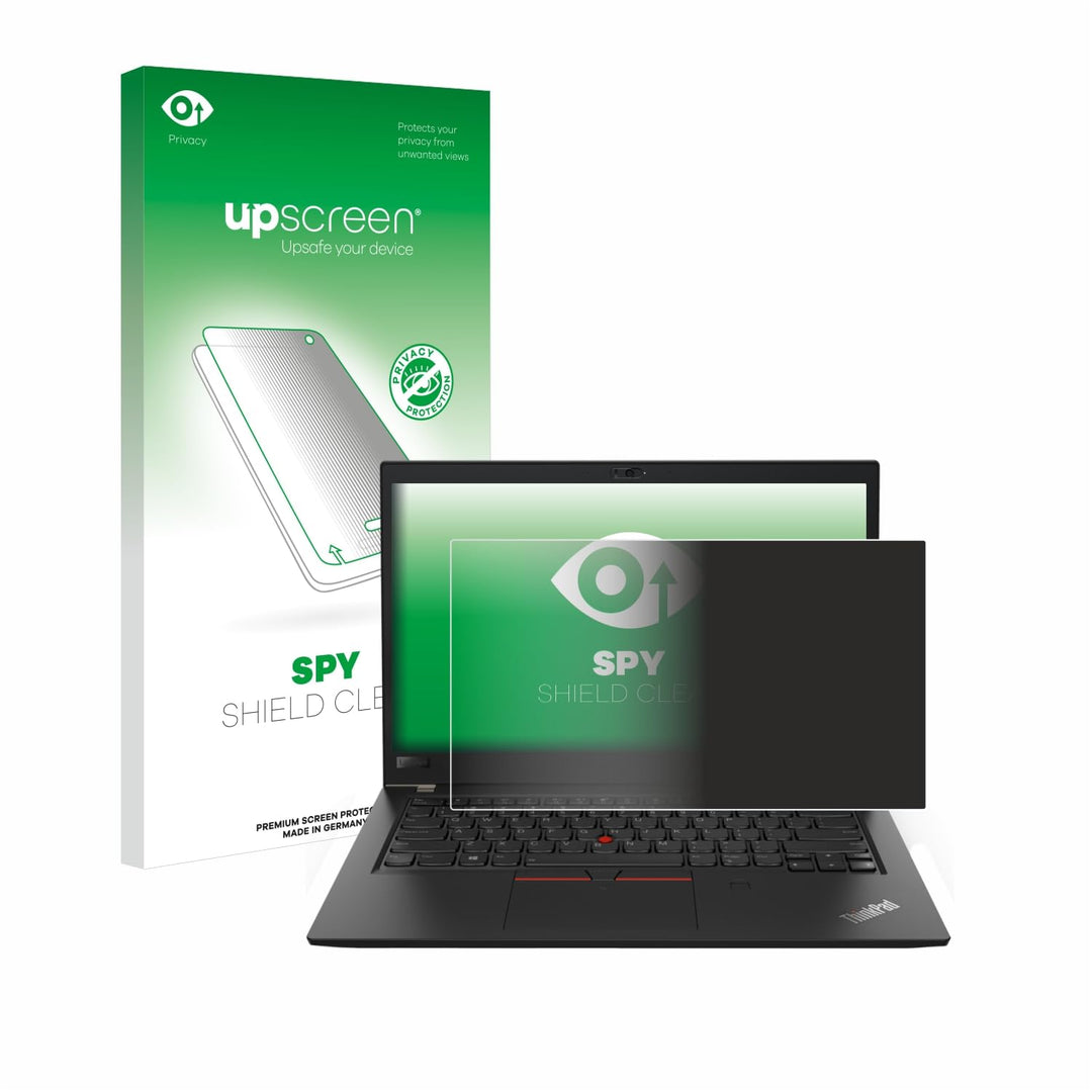 upscreen Anti-Spy Blickschutzfolie kompatibel mit Lenovo ThinkPad T480 / T480s Privacy Screen Displa