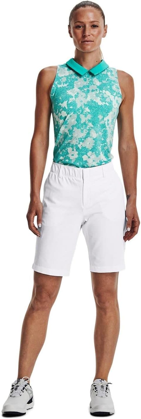 Under Armour Damen Shorts Left Shorts M White (100)/Metallic Silver, M White (100)/Metallic Silver