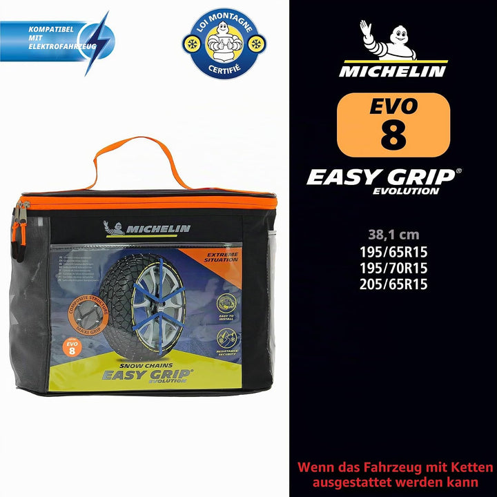 Michelin 008301 Easy Grip Evolution Composite-Schneekette, EVO 8, EVO 8