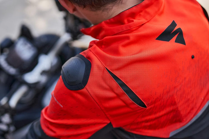 SHIMA DRIFT Motorradjacke Herren | Leichte, Atmungsaktive Sommer Mesh Motorcycle Stadt Textiljacke M