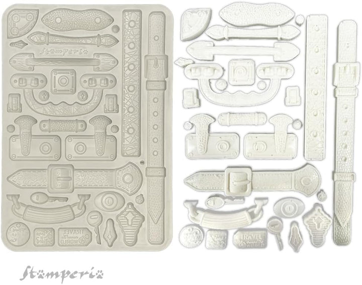 Stamperia - Silicon Mould A5 for Scrapbooks, Bullet Journals and More, Non-Stick, Suitable for Air-D