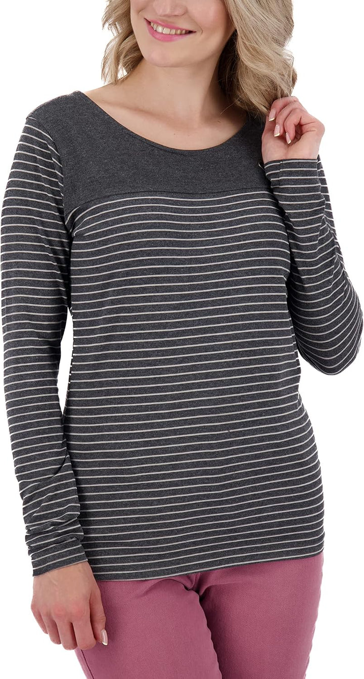 ALIFE and Kickin InesAK Z Longsleeve – Damen Longsleeve – Bequemes Langarmshirt für Frühling &amp; Herbs