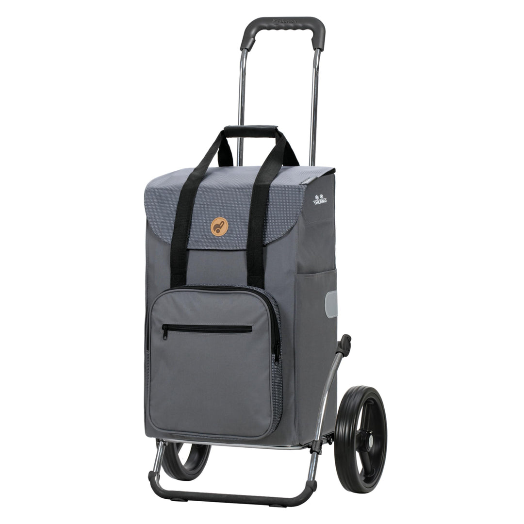 Andersen Einkaufstrolley - klappbar - 45 Liter - mit Kühlfach - belastbar 60 kg - Stahlgestell - Tro
