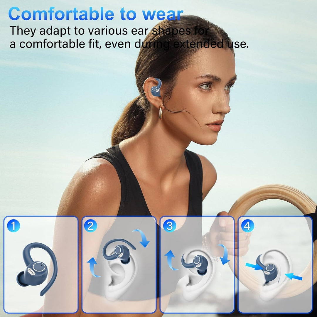 AI Kopfhörer Übersetzer, 3-in-1 Sprachübersetzer Ohrhörer 164 Sprachen mit App, 7 Übersetzungsmodi E