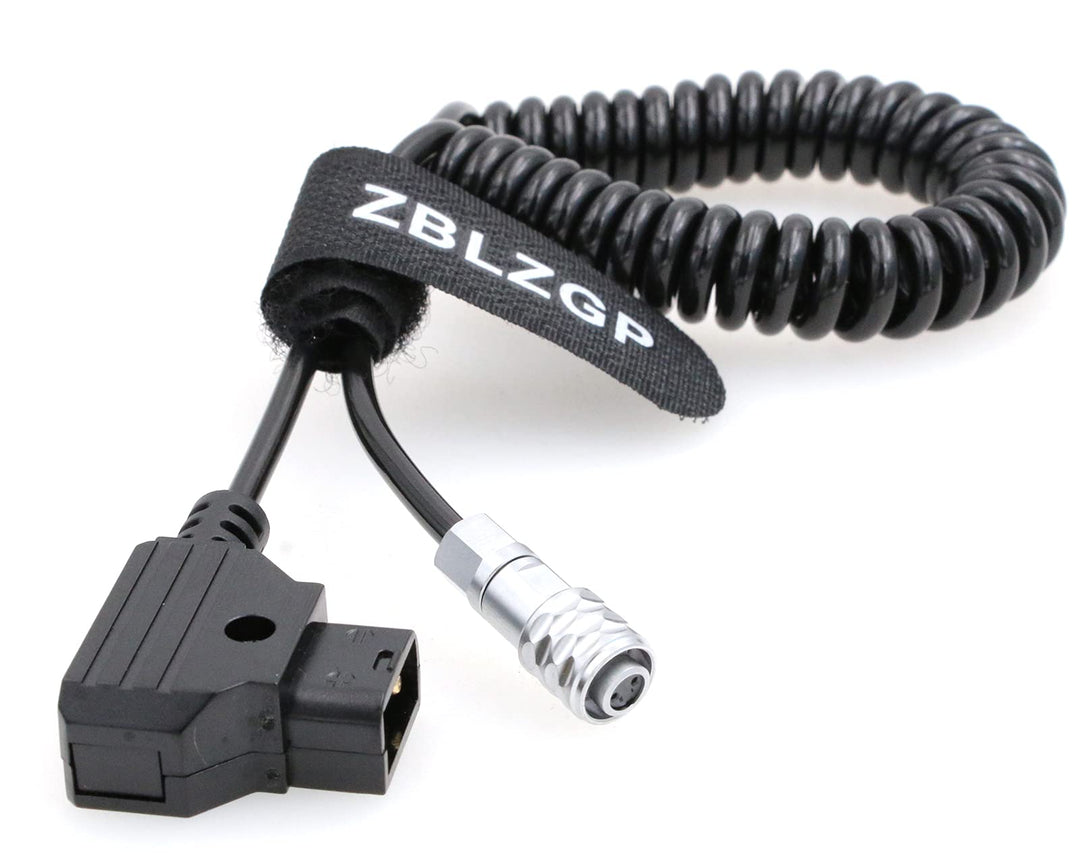 ZBLZGP BMPCC 4K Stromkabel für Blackmagic Pocket Cinema Kamera 4K/6K Dtap auf Weipu 2pin Buchse (Spi