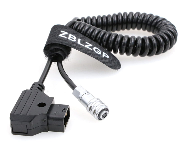 ZBLZGP BMPCC 4K Stromkabel für Blackmagic Pocket Cinema Kamera 4K/6K Dtap auf Weipu 2pin Buchse (Spi