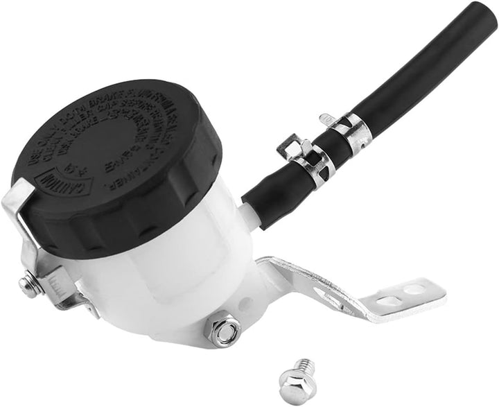 Motorrad Bremsflüssigkeitsbehälter, Fydun Bremszylinder Behälter Flüssigkeit Flasche mit Halterung f