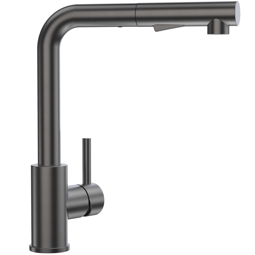 Wasserhahn Küche Ausziehbar, CECIPA Hochdruck Küchenarmatur mit Brause, Mischbatterie Küche mit 2 St