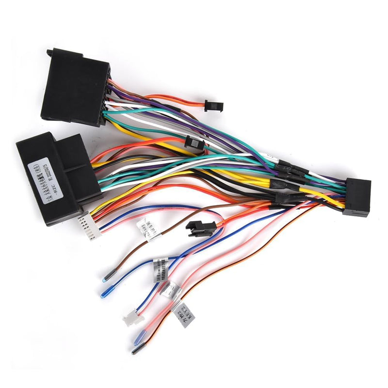 CAMECHO 36 PIN & 40 PIN ISO-Adapterkabel Autoradio für VW/Golf/Passat/Touareg/Polo/Skoda/Seat mit Ra