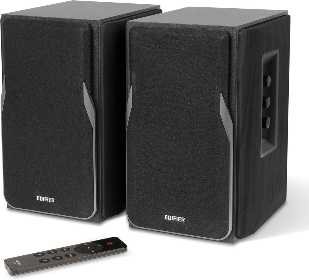 EDIFIER Studio R1380DB 2.0 Regallautsprecher-System (42 Watt) mit Bluetooth 5.1 (aptX). Infrarot-Fer