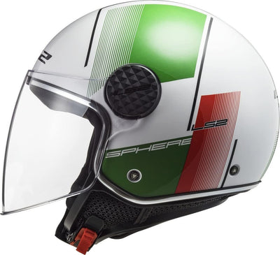 LS2, jethelm motorrad Sphere lux Firm white green red, XXL XXL white red green, XXL white red green