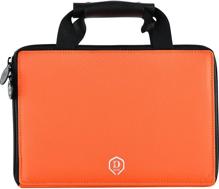 ONE80 Dart Master Box Koffer - Moderne Farben, Platz für 6 Darts und Viel Zubehör (Orange), Orange