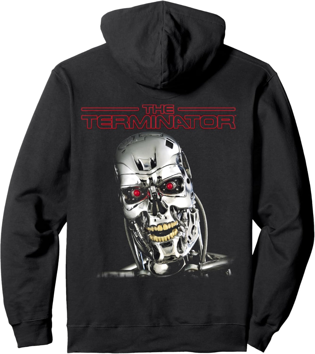 Der Terminator T-800 Kopf Pullover Hoodie