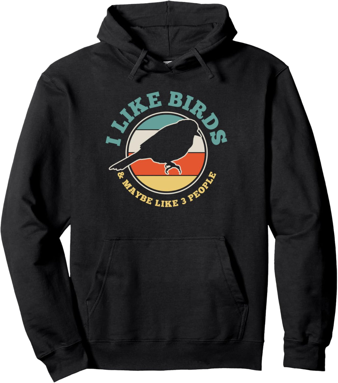 Vögel beobachten Pullover Hoodie
