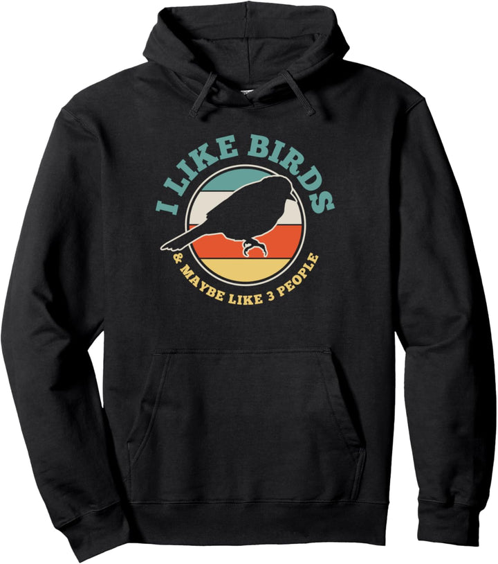Vögel beobachten Pullover Hoodie